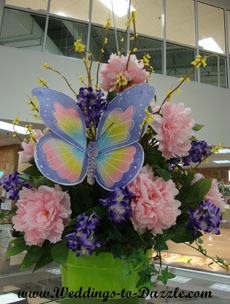 Butterfly Centerpiece for Wedding Planning Checklist