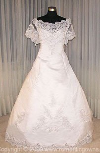 Old fashion wedding dress