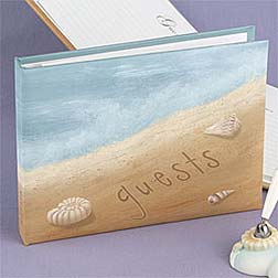 Beach Wedding Ideas guestbook