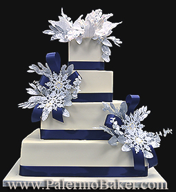 Winter Wedding Cakes Picture