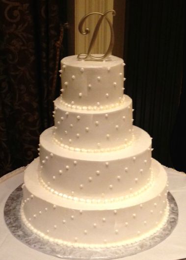 Elegant Winter Wedding Cakes Photo